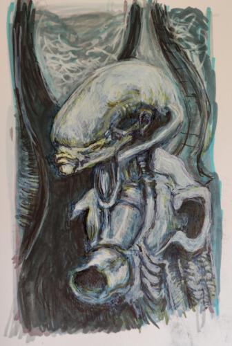 Xenomorph Fishhead